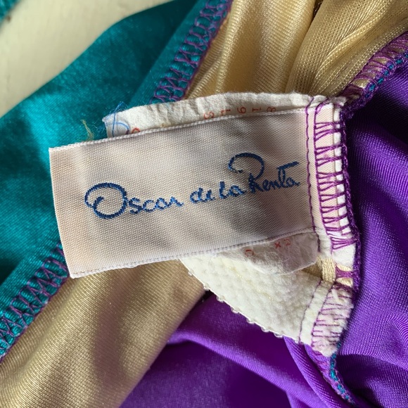 vintage 80s Oscar de la Renta swimsuit - Picture 11 of 17